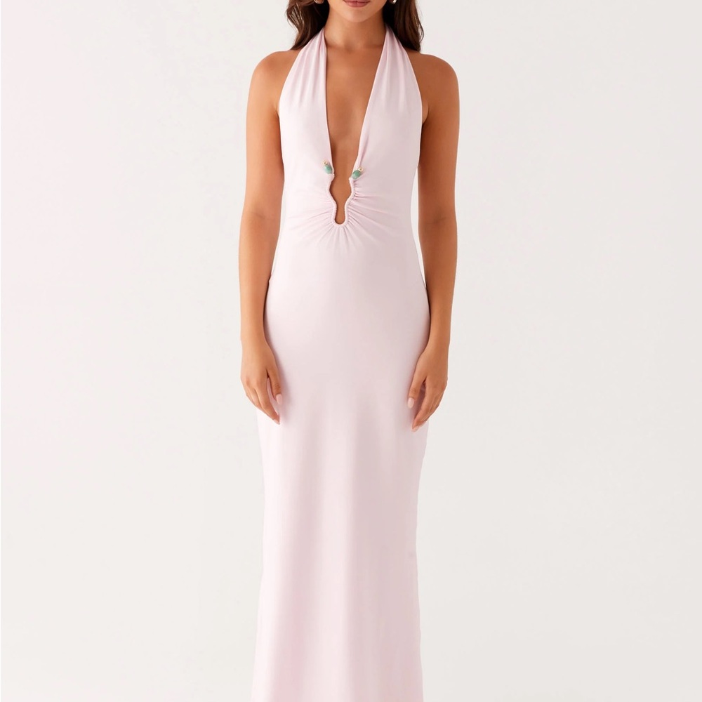 Pink Halter Dress